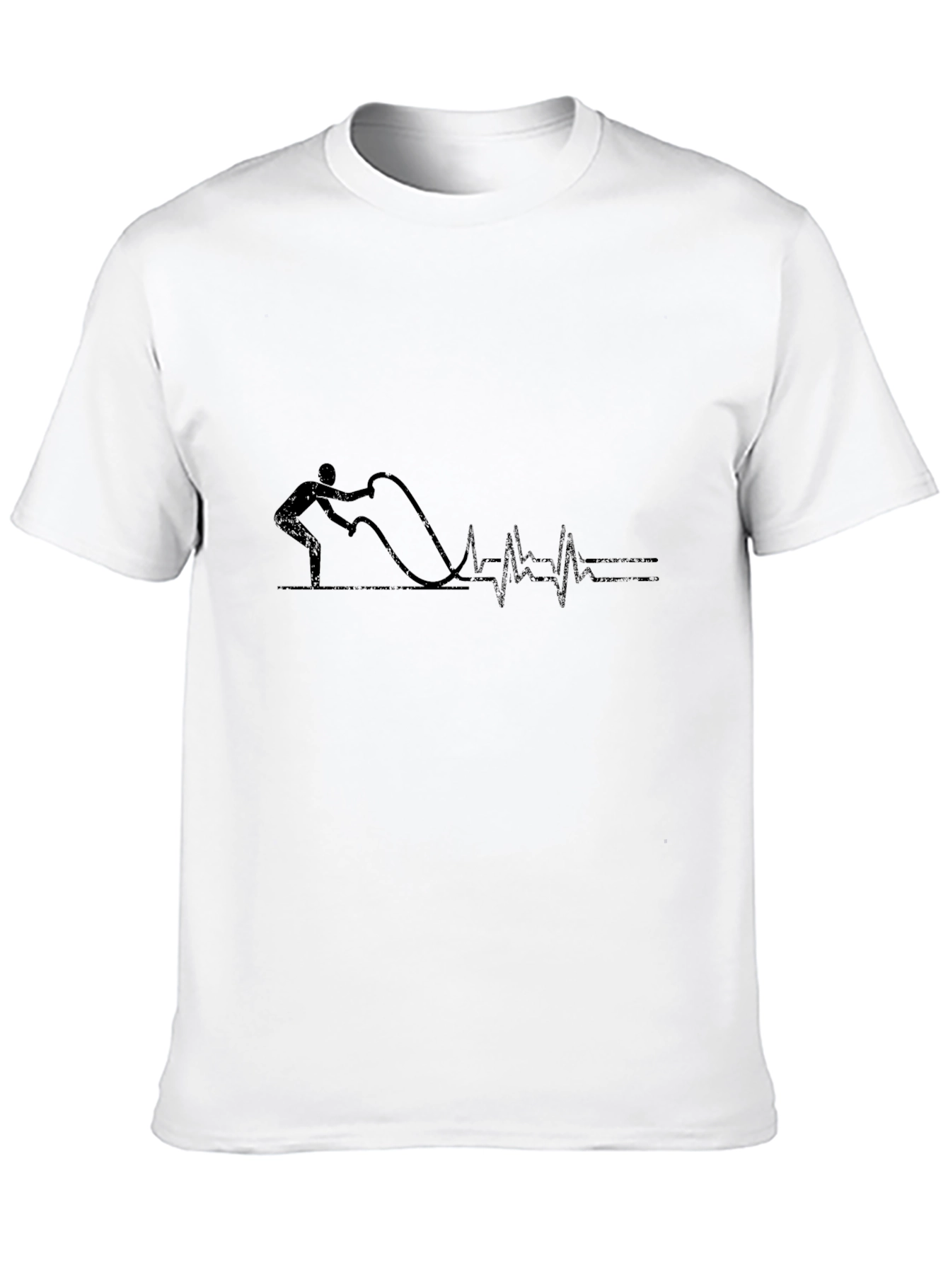 Fitness Pulse Black T-Shirt