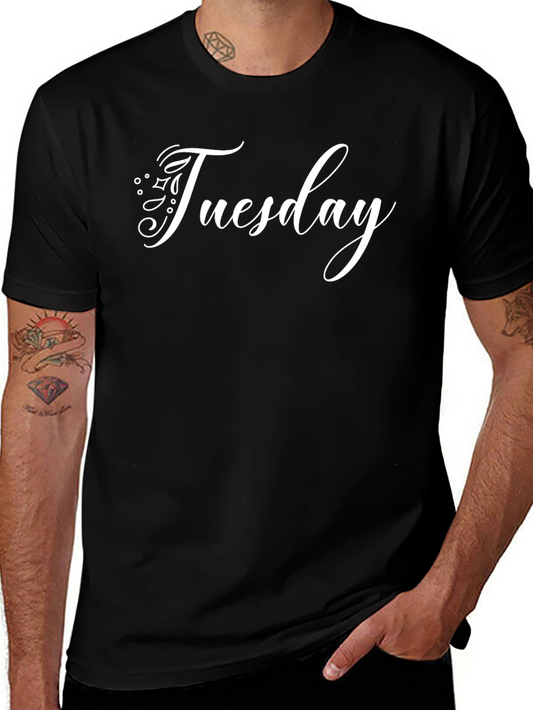 Tuesday Graphic Tee - Stylish Casual Wear