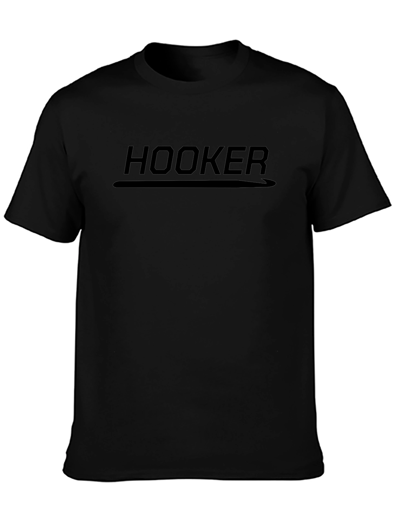 Hooker T-Shirt - Mens Black Graphic Tee