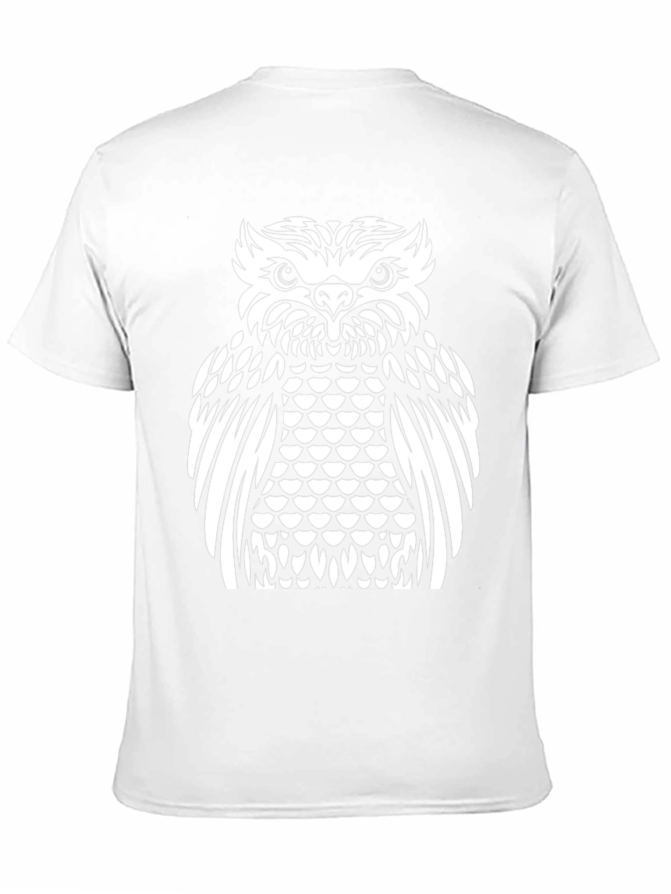 Owl Graphic Tee - Stylish Black Cotton Shirt