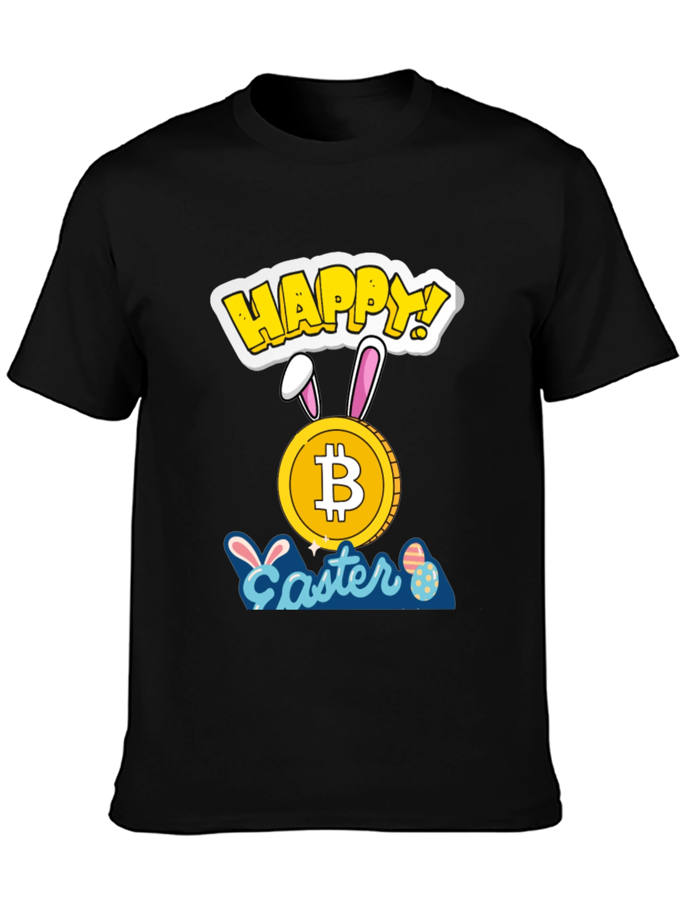 Bitcoin Easter T-Shirt - Crypto Bunny Tee