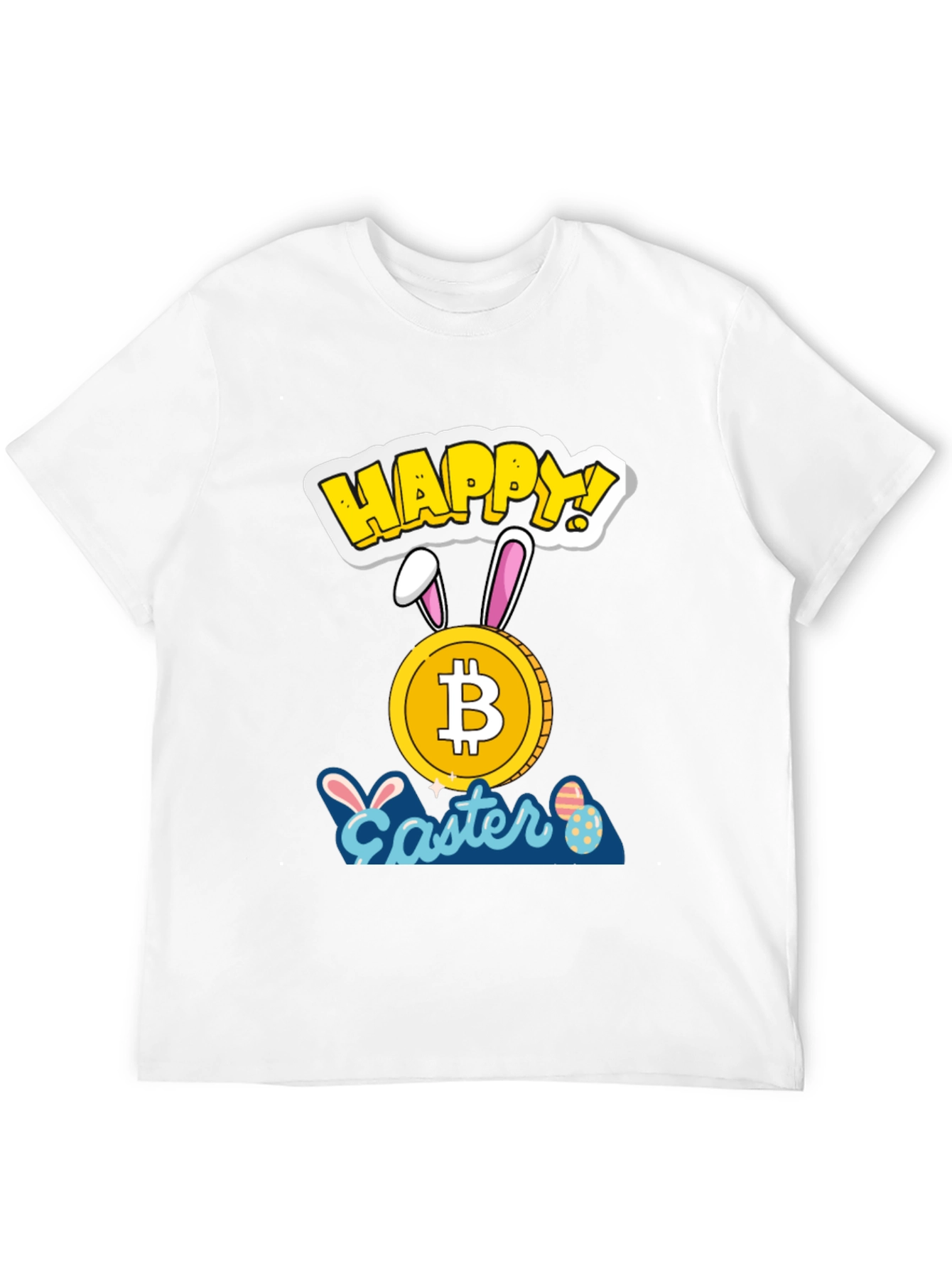 Bitcoin Easter T-Shirt - Crypto Bunny Tee