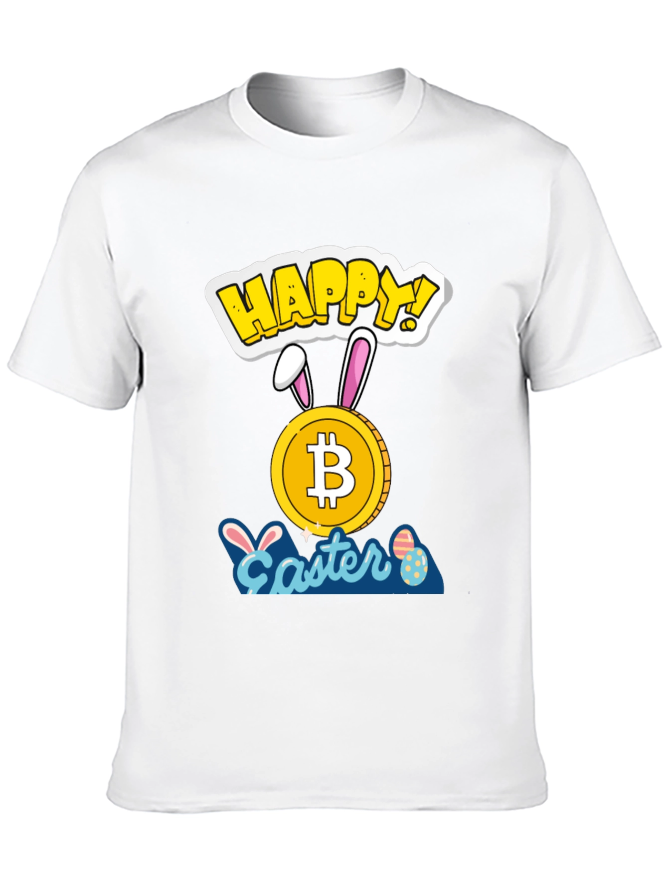 Bitcoin Easter T-Shirt - Crypto Bunny Tee