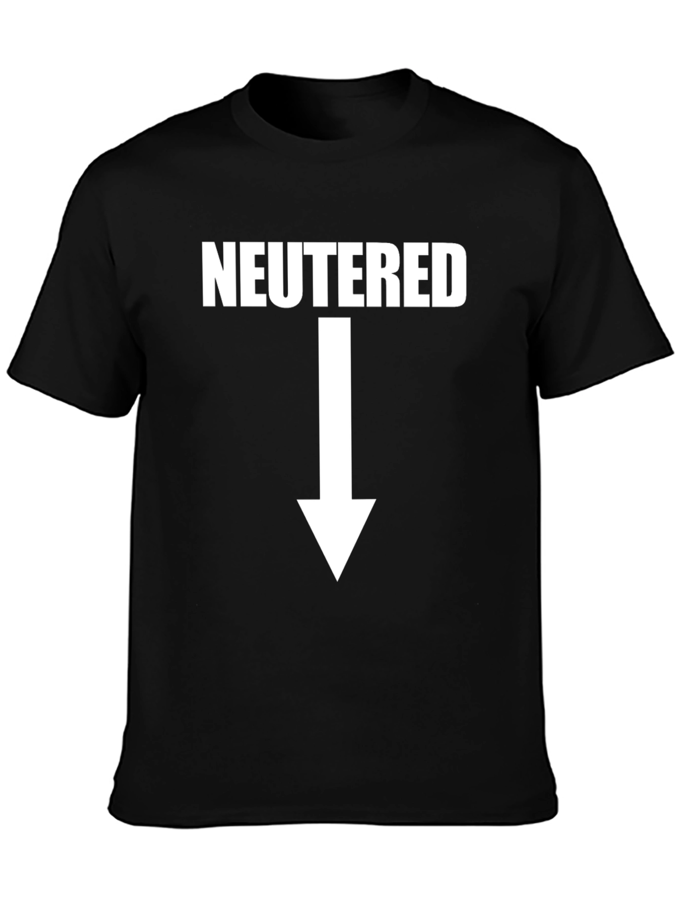 Neutered Arrow T-Shirt - Funny Novelty Graphic Tee