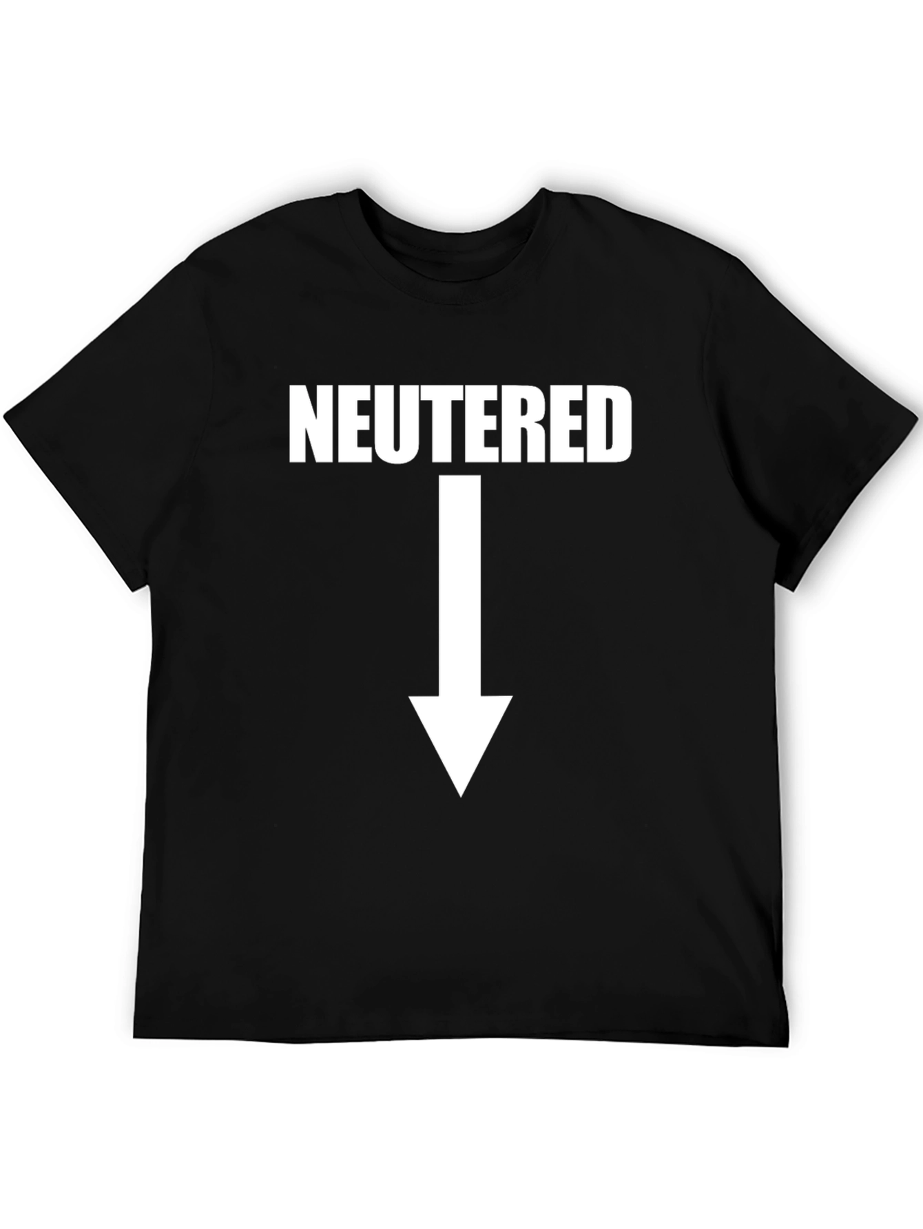 Neutered Arrow T-Shirt - Funny Novelty Graphic Tee