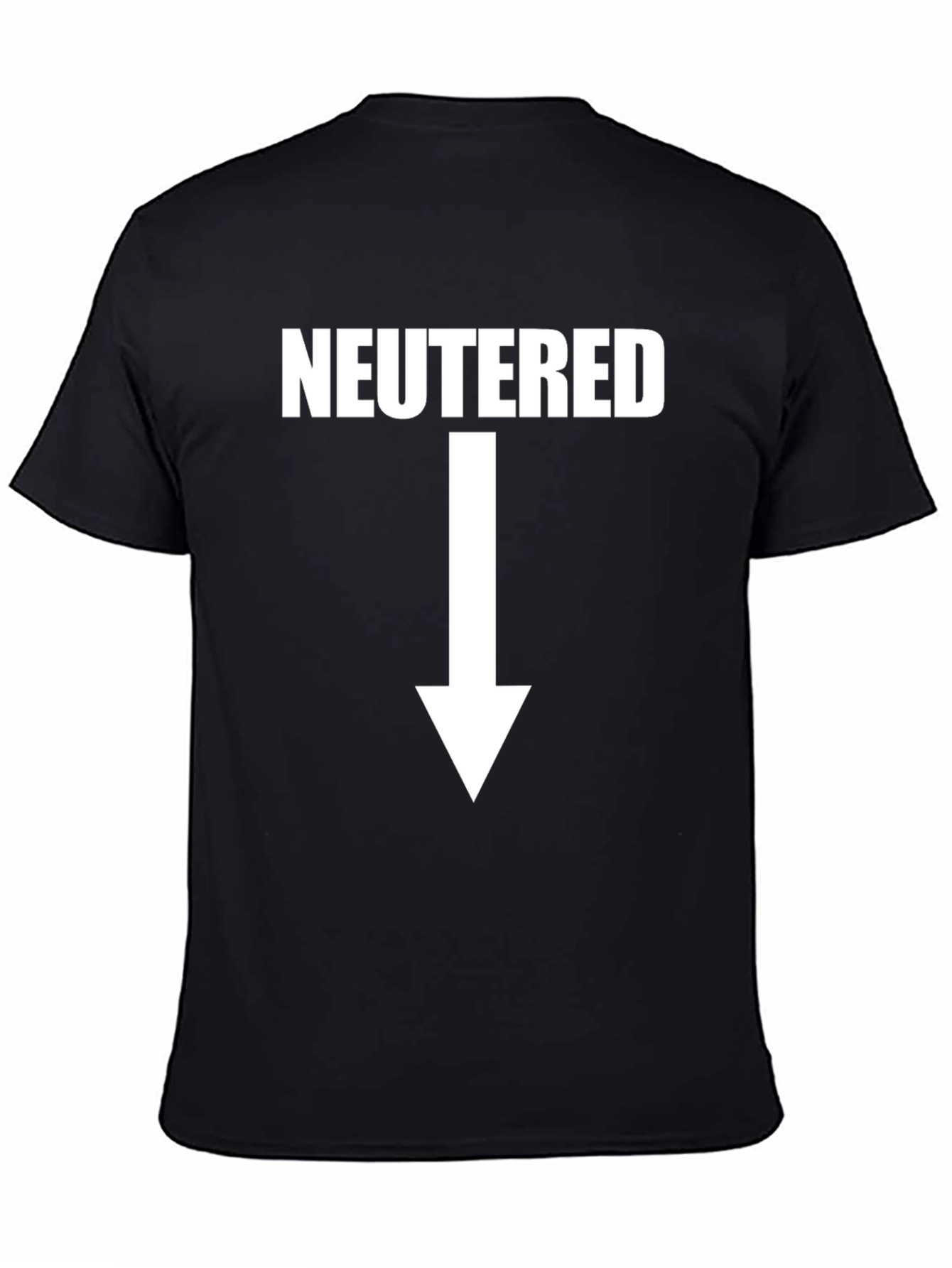 Neutered Arrow T-Shirt - Funny Novelty Graphic Tee