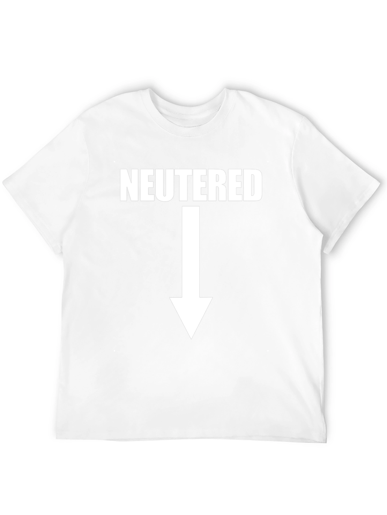 Neutered Arrow T-Shirt - Funny Novelty Graphic Tee