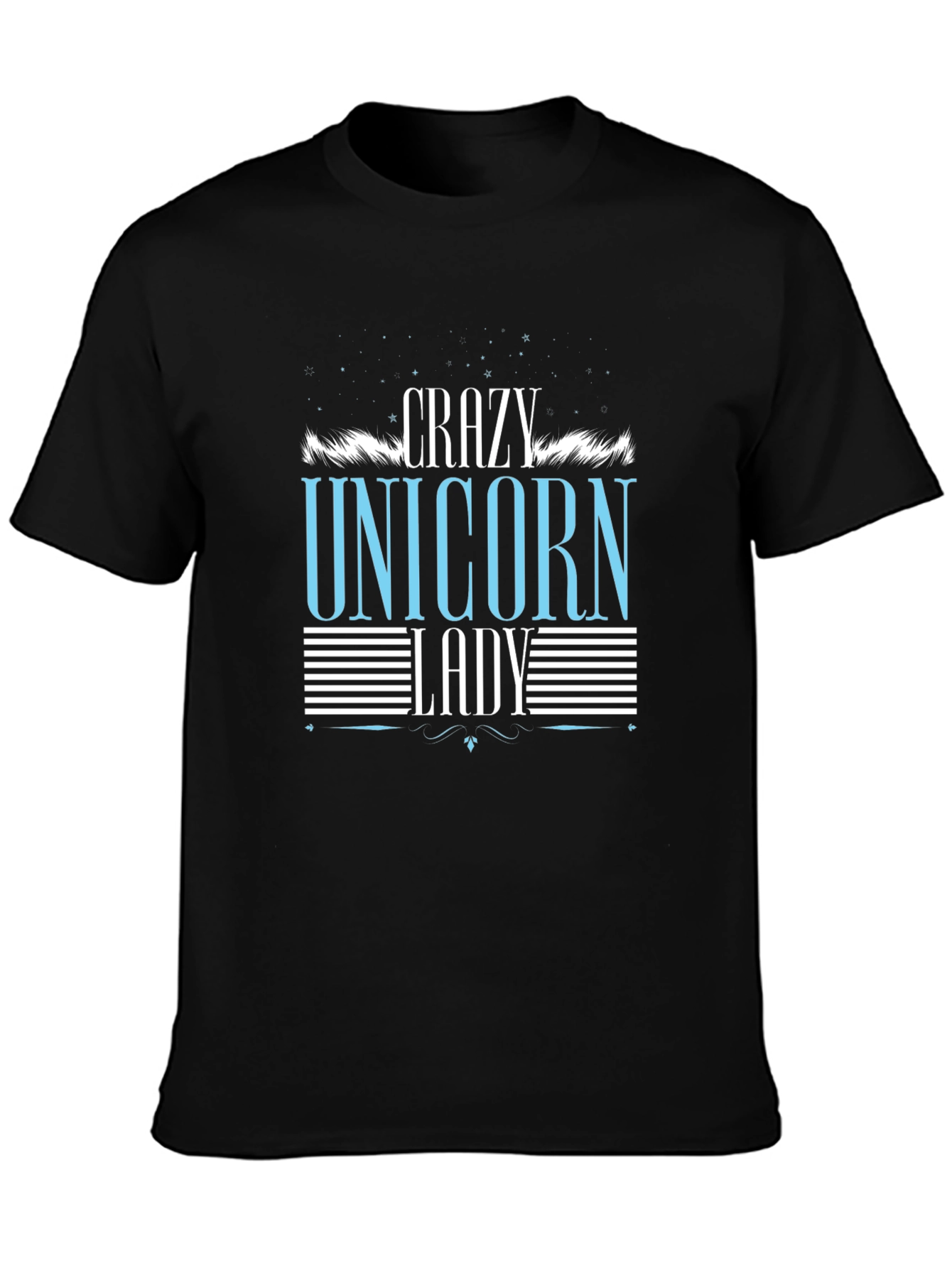 Crazy Unicorn Lady Graphic Tee