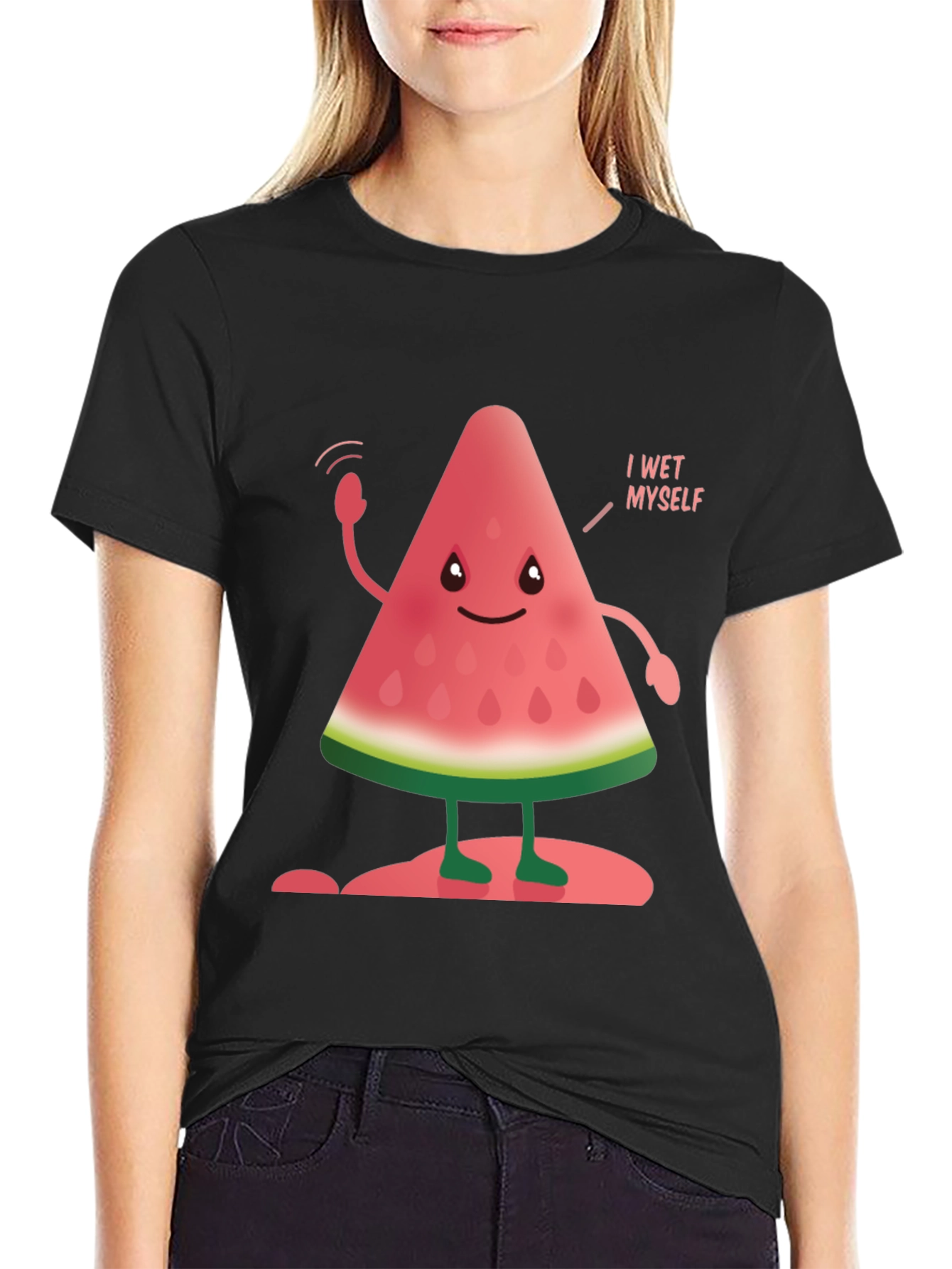 Funny Watermelon Graphic T-Shirt