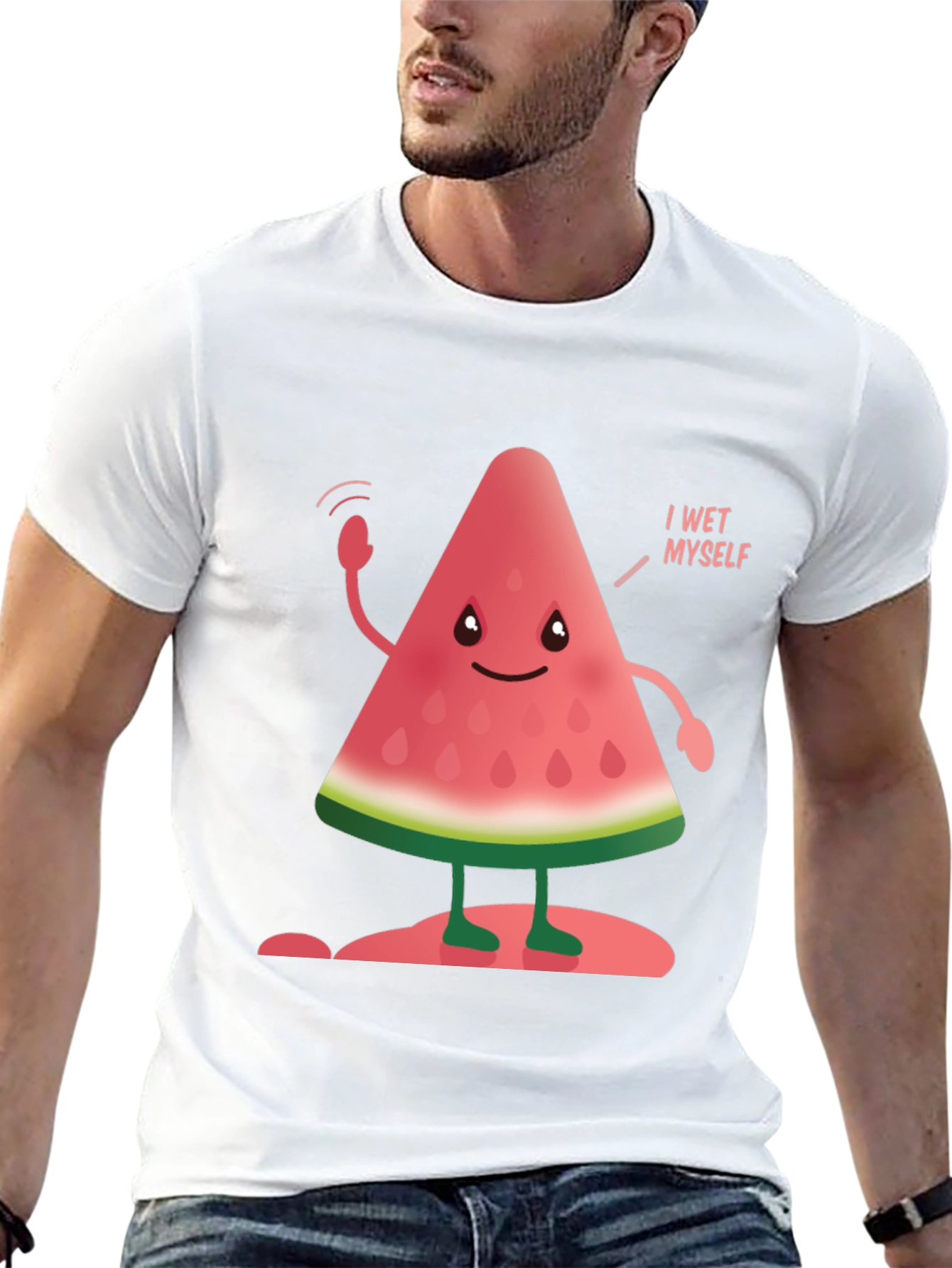 Funny Watermelon Graphic T-Shirt