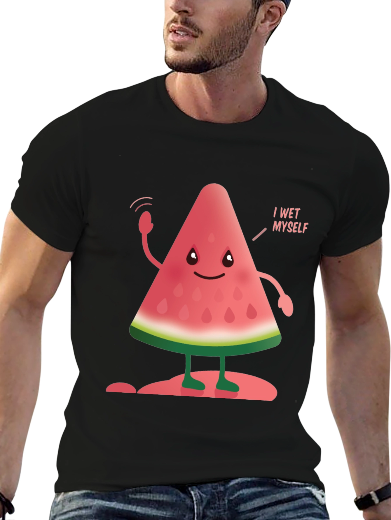 Funny Watermelon Graphic T-Shirt