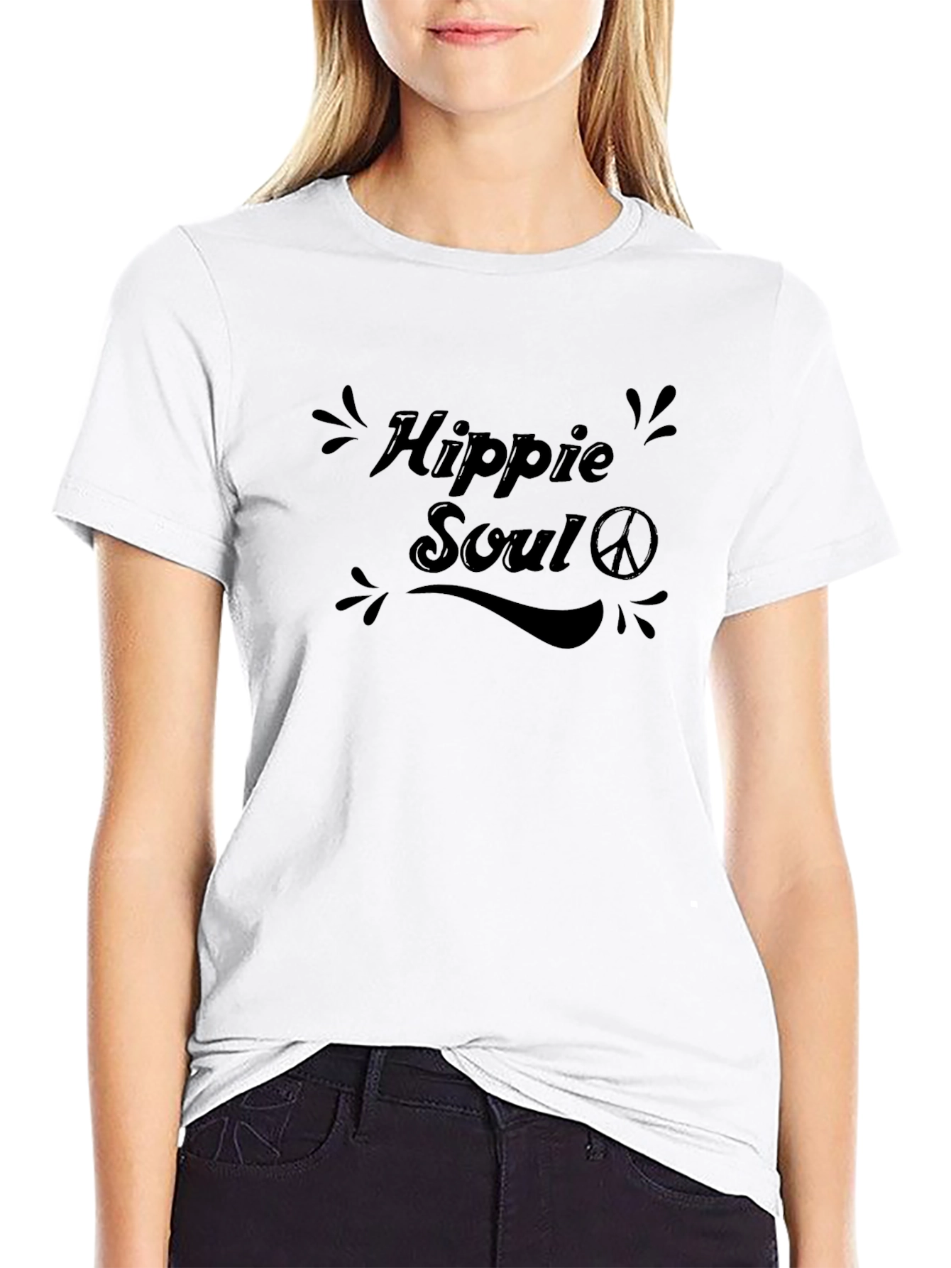 Hippie Soul Black T-Shirt