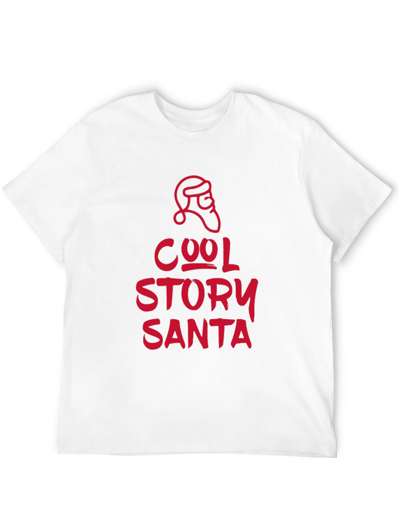 Cool Story Santa T-Shirt - Black Holiday Tee