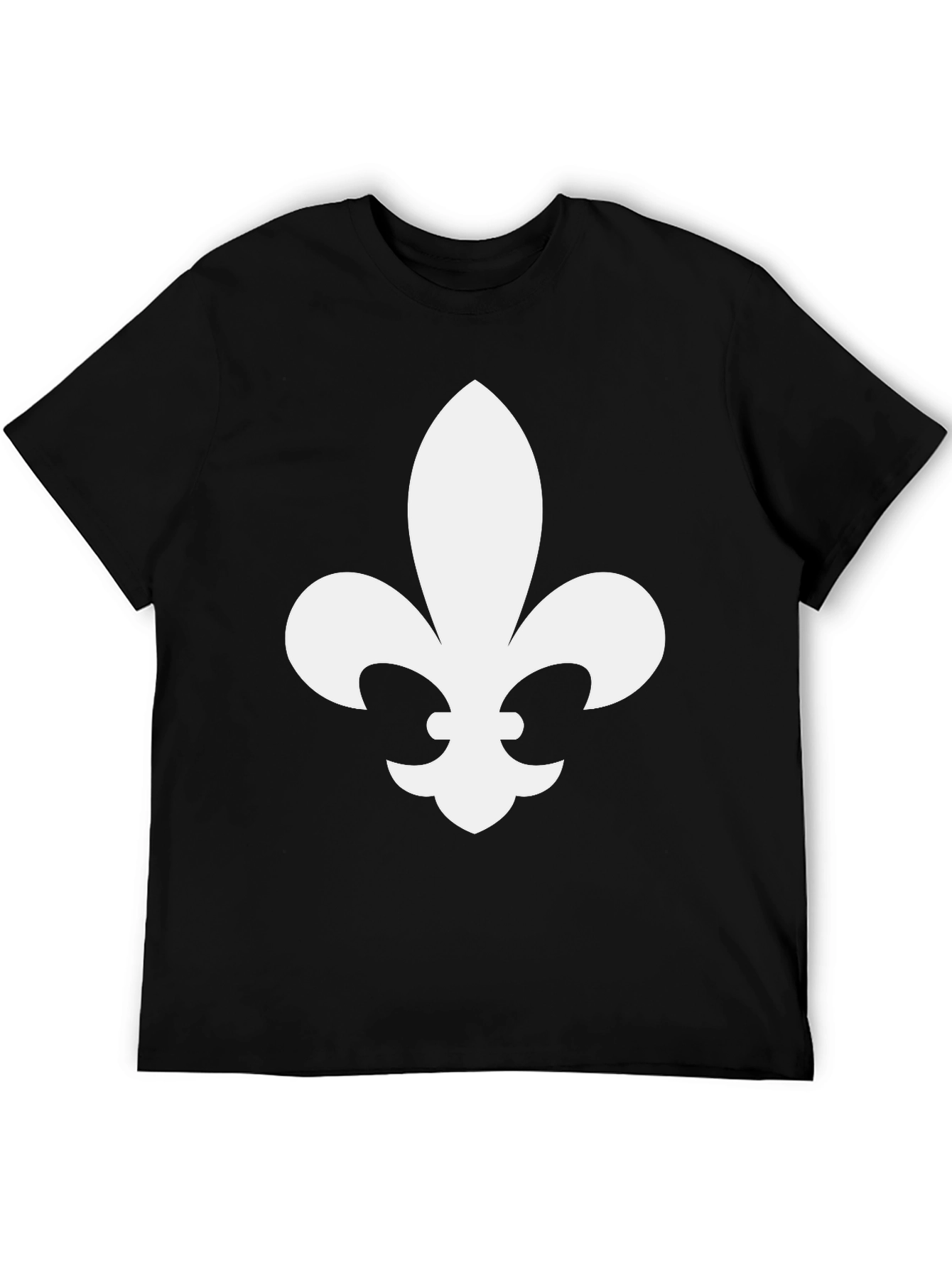 Fleur-de-Lis Graphic Black T-Shirt