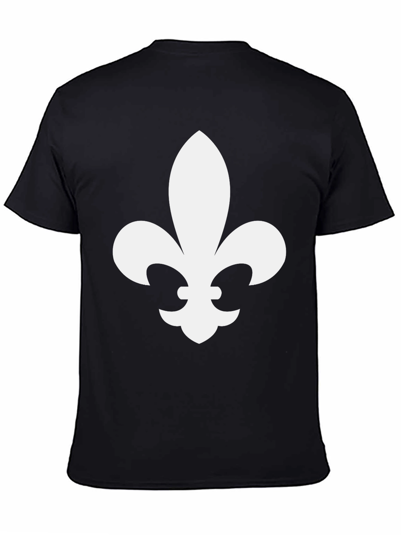 Fleur-de-Lis Graphic Black T-Shirt