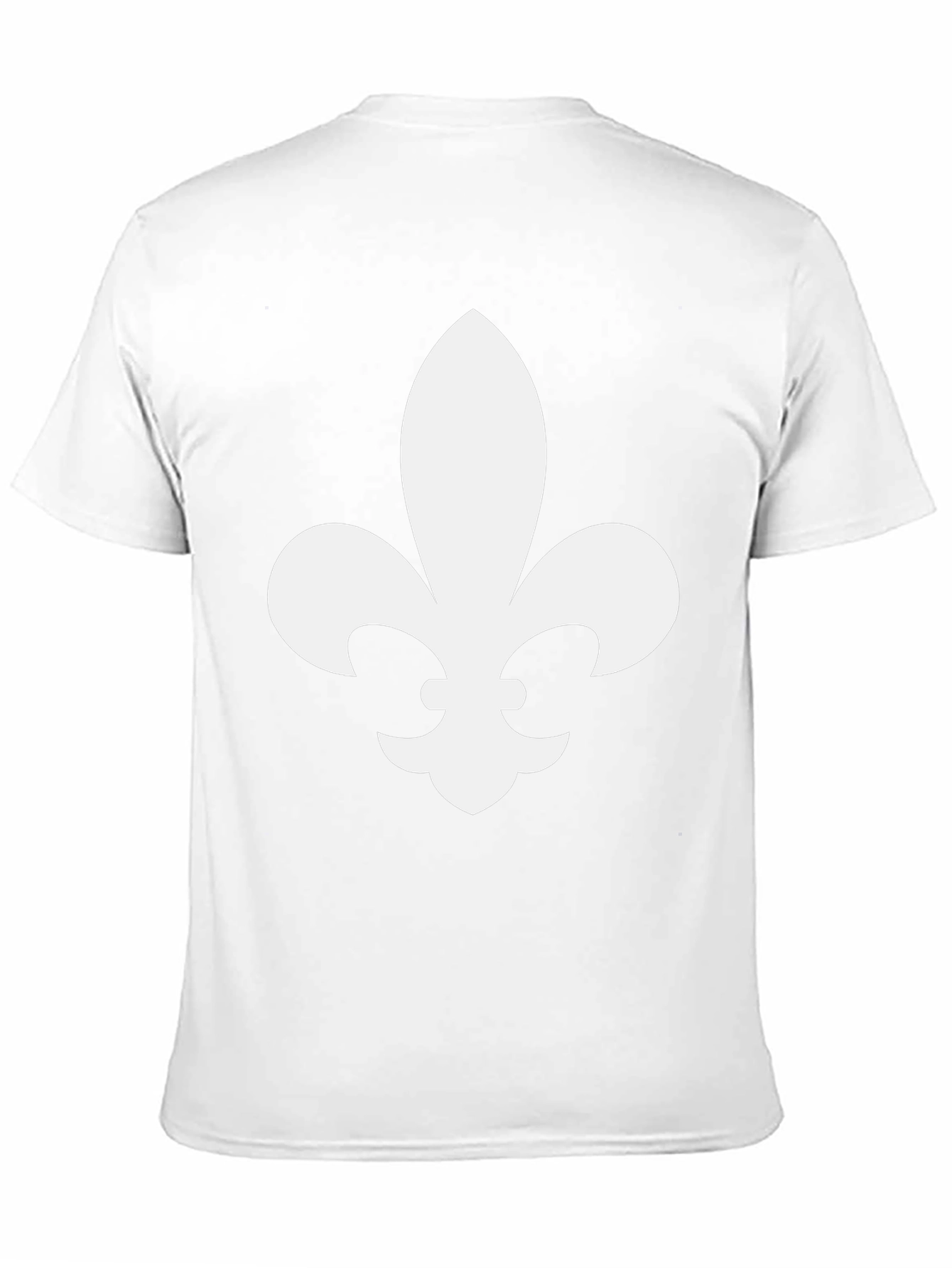 Fleur-de-Lis Graphic Black T-Shirt