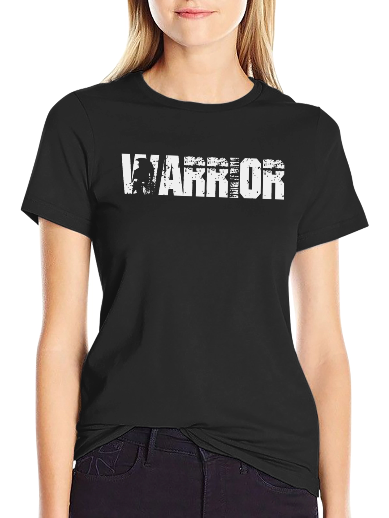 Warrior Graphic Tee - Black