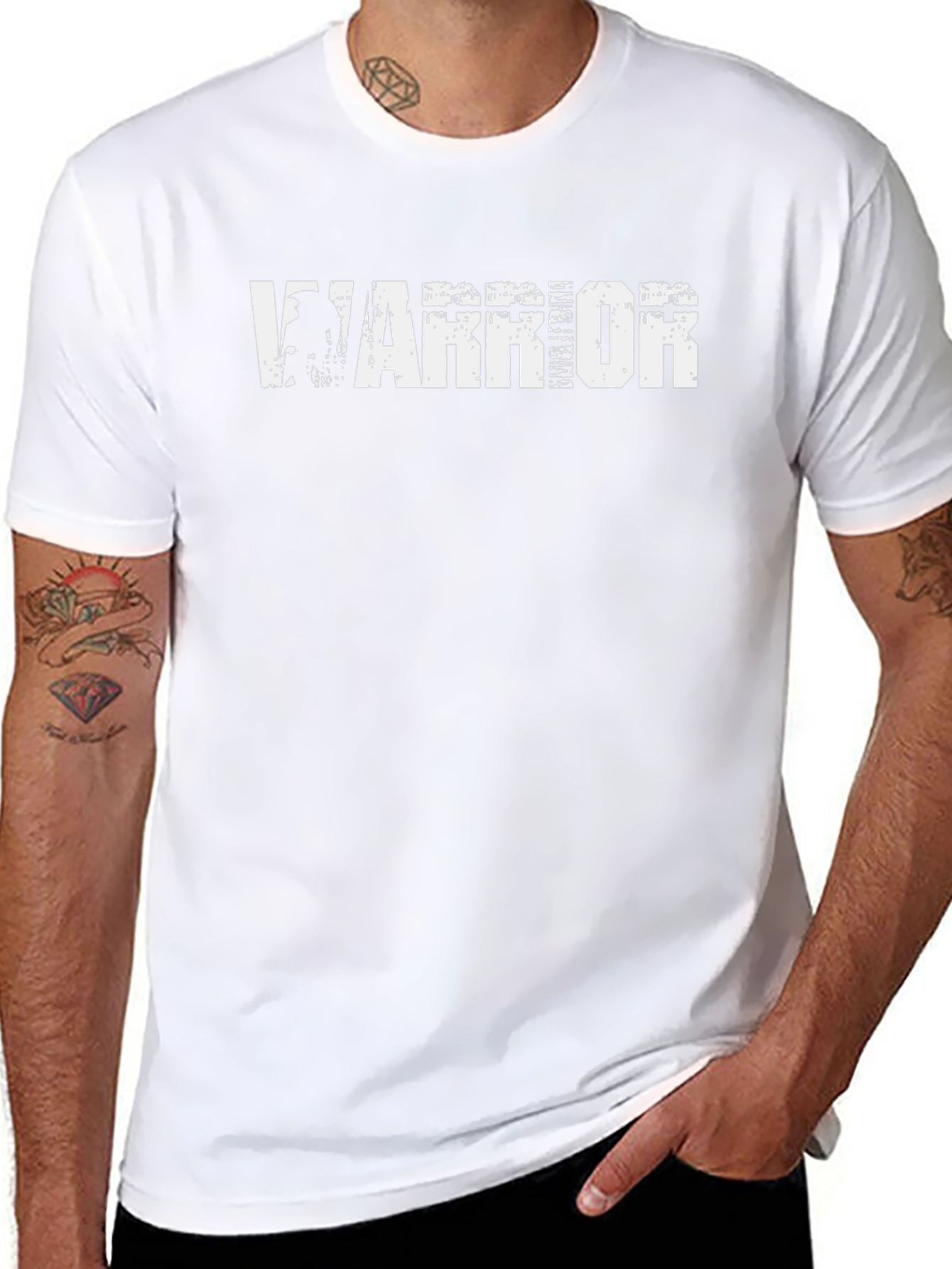 Warrior Graphic Tee - Black