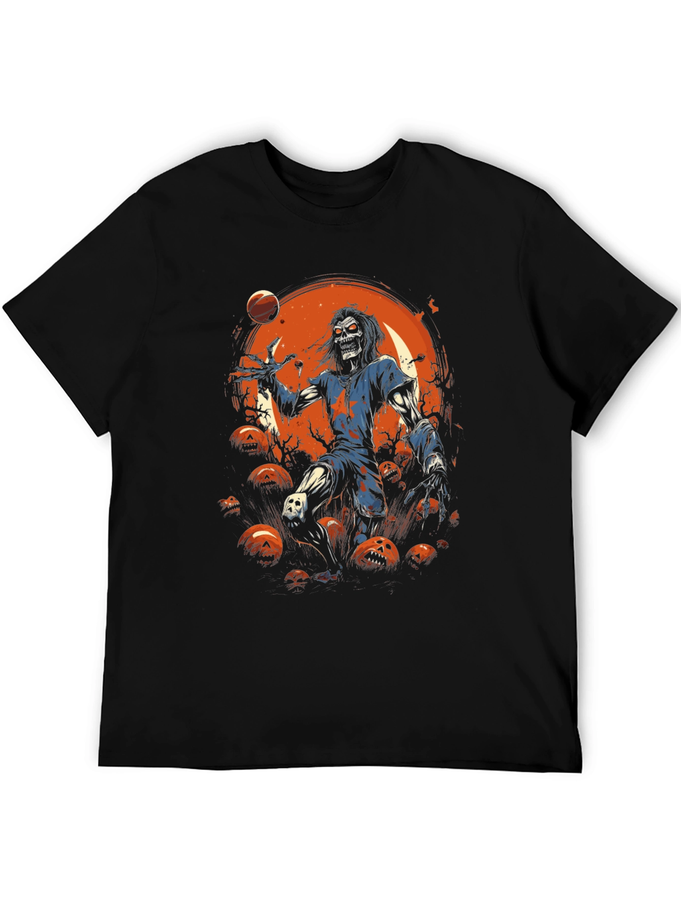 Zombie Basketball Halloween T-Shirt