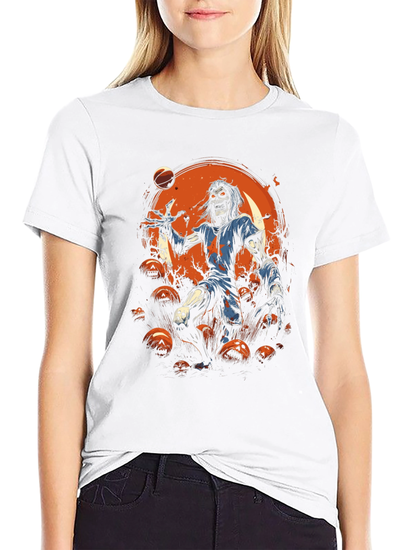 Zombie Basketball Halloween T-Shirt
