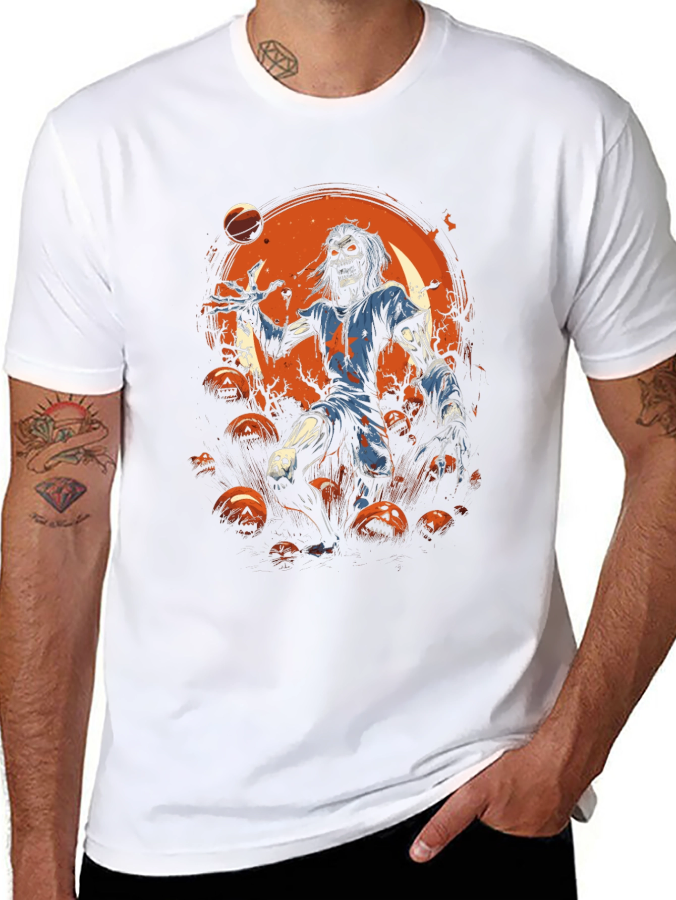 Zombie Basketball Halloween T-Shirt