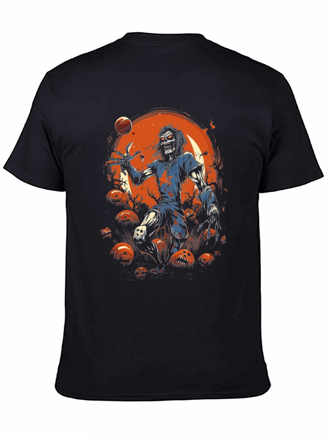 Zombie Basketball Halloween T-Shirt
