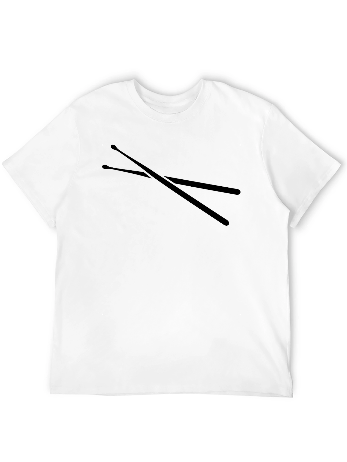 Drumstick Graphic Black T-Shirt