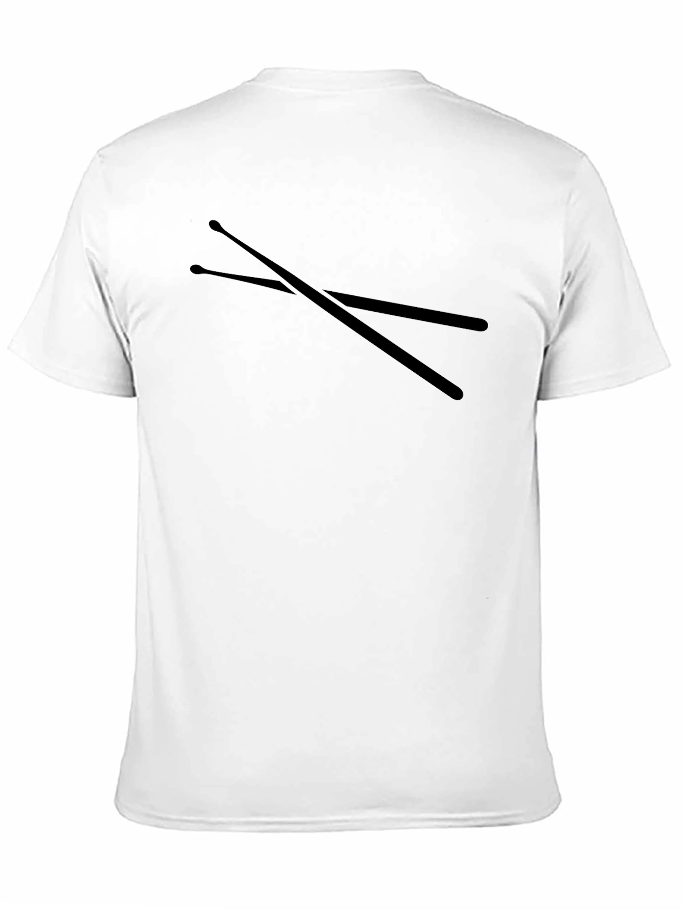 Drumstick Graphic Black T-Shirt