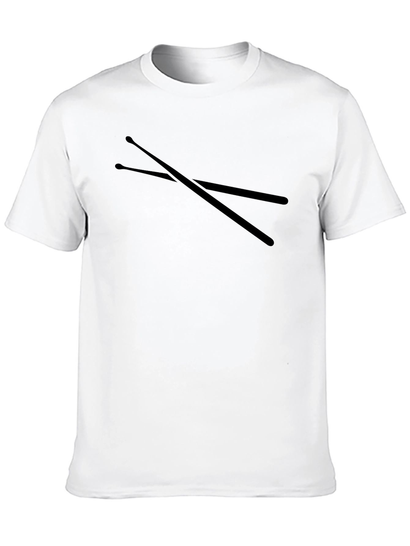 Drumstick Graphic Black T-Shirt