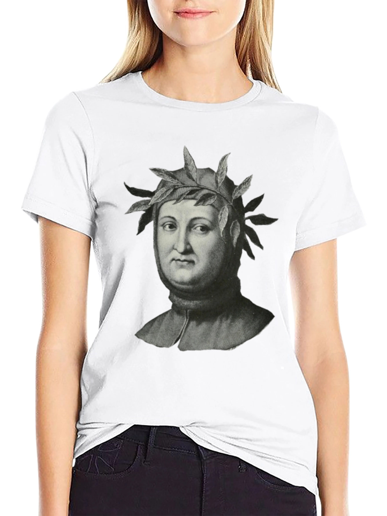 Dante Alighieri Portrait Graphic Tee