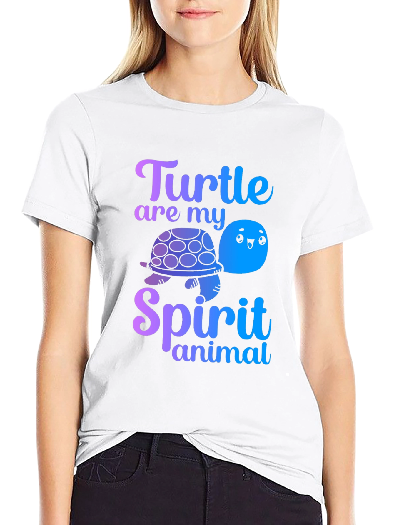 Turtle Spirit Animal Graphic Tee