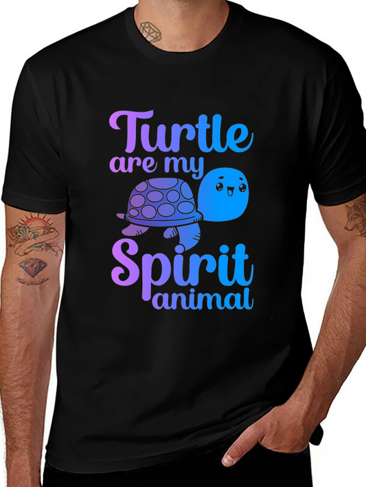 Turtle Spirit Animal Graphic Tee