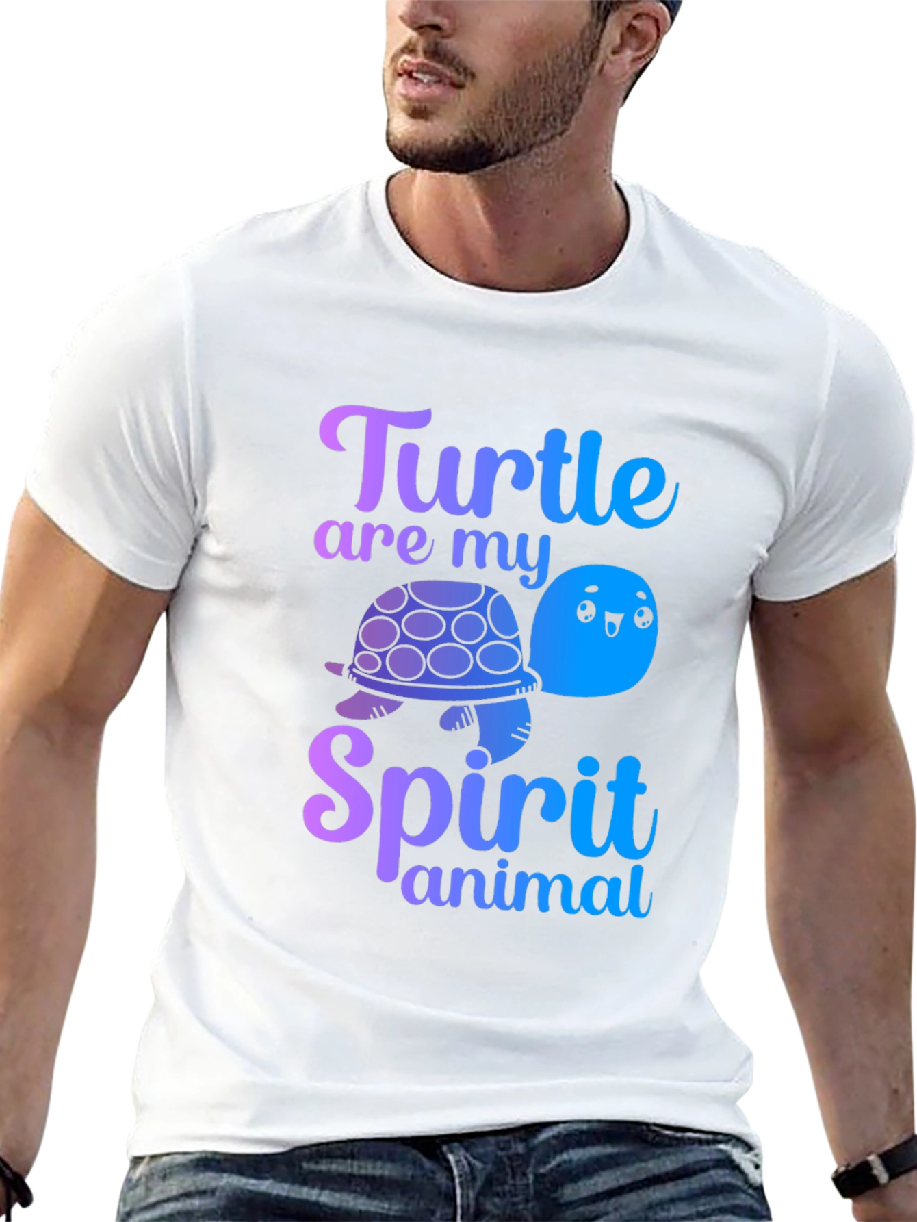 Turtle Spirit Animal Graphic Tee