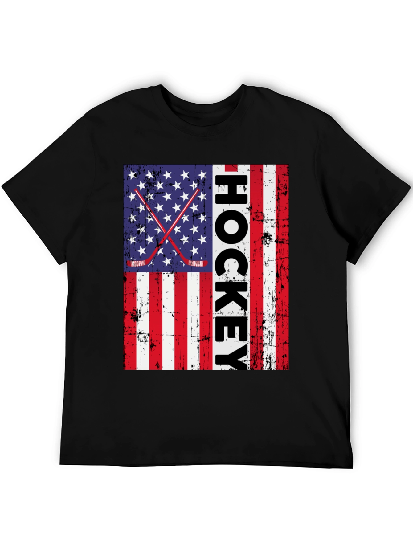 Hockey USA Flag T-Shirt