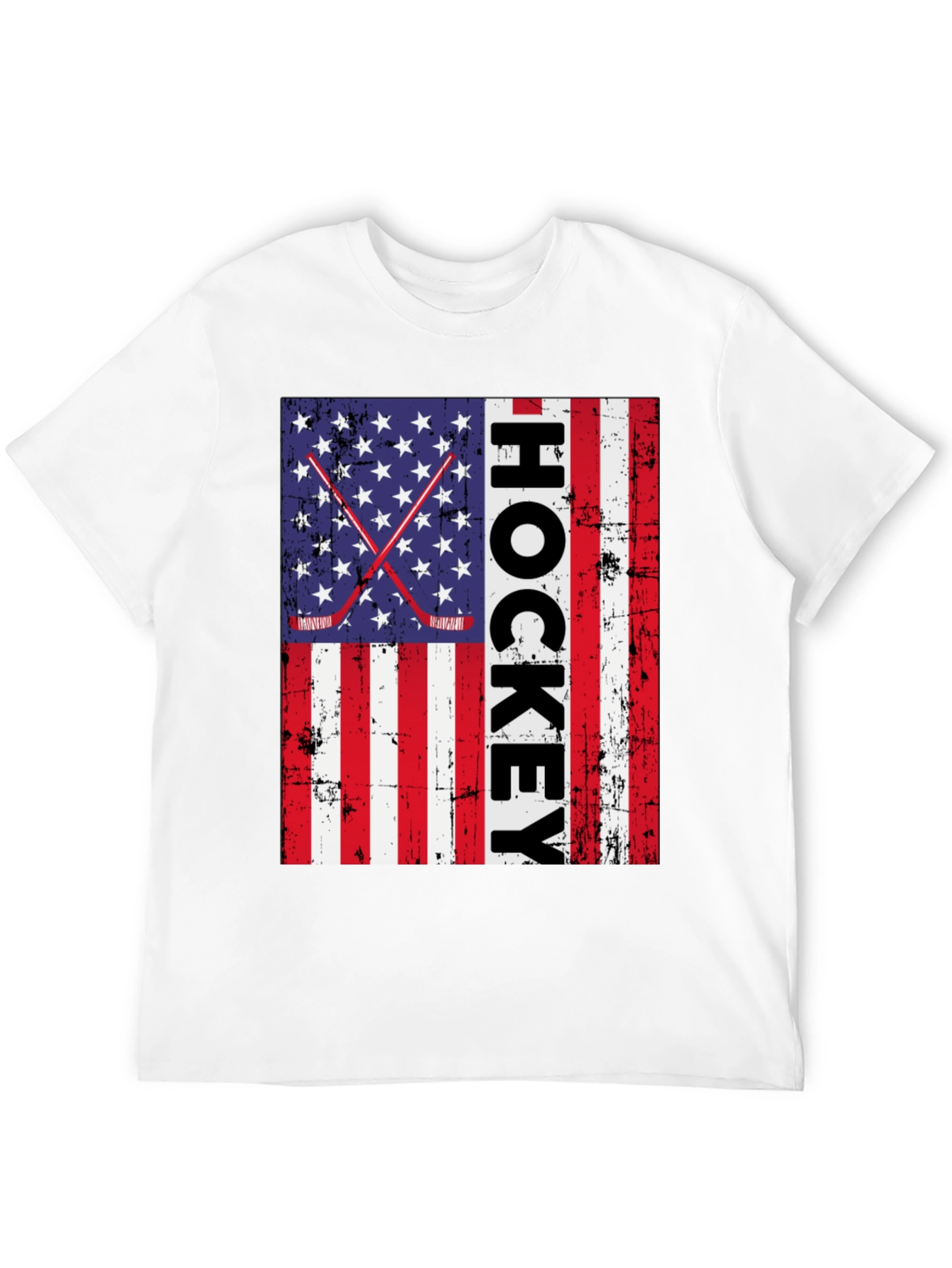 Hockey USA Flag T-Shirt