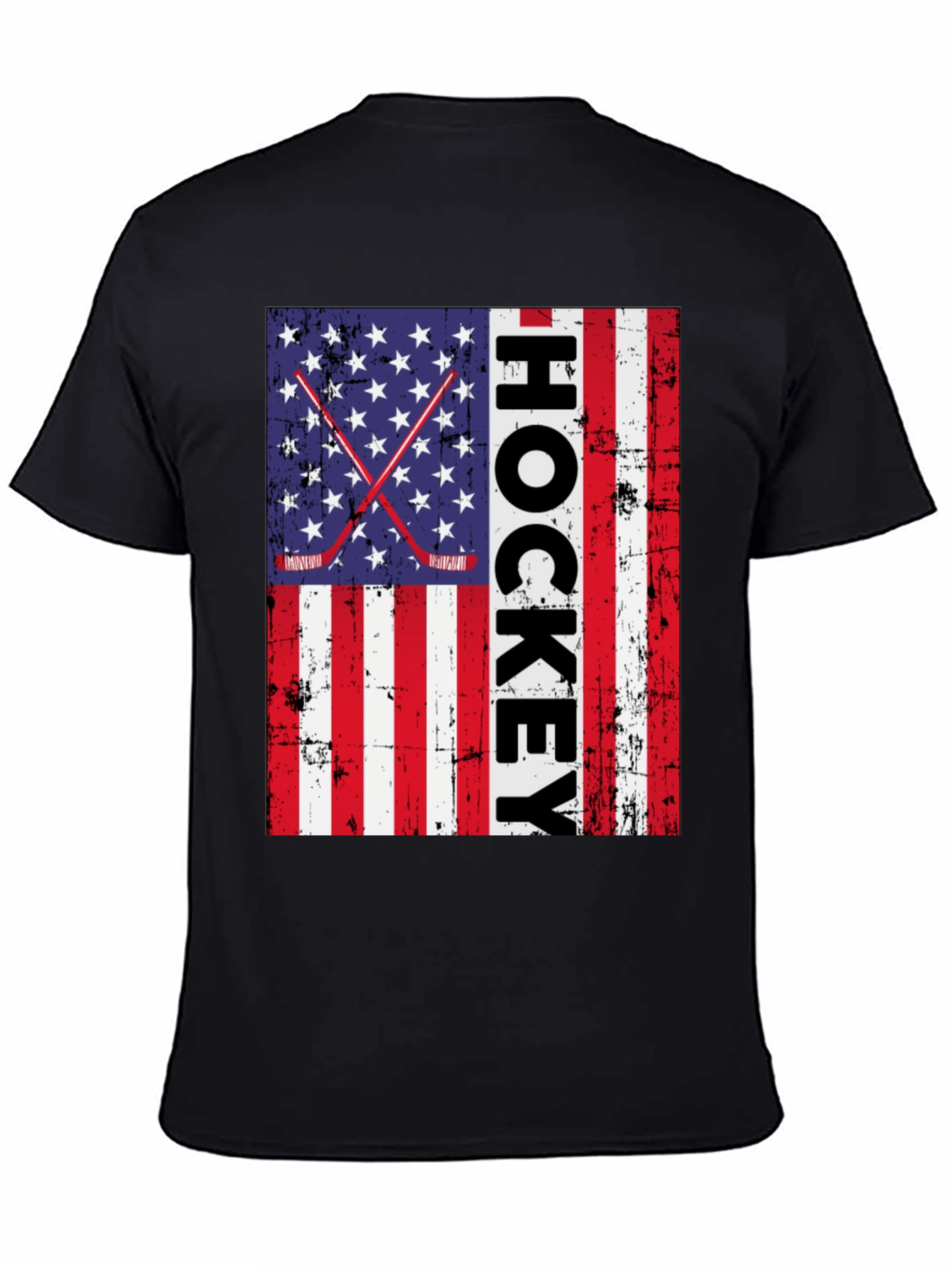 Hockey USA Flag T-Shirt