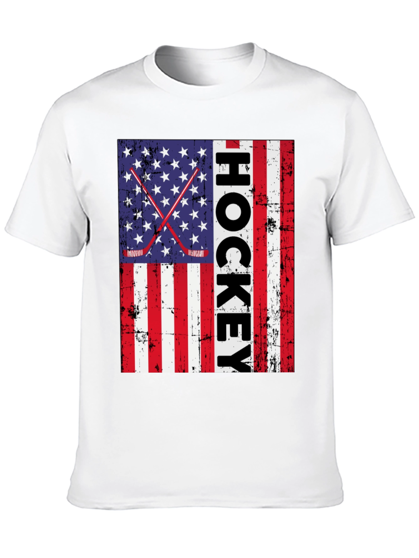 Hockey USA Flag T-Shirt
