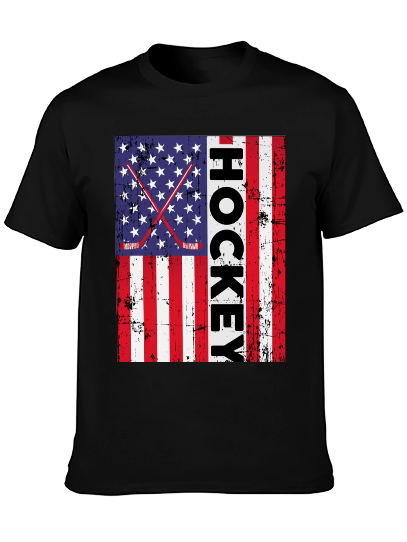 Hockey USA Flag T-Shirt