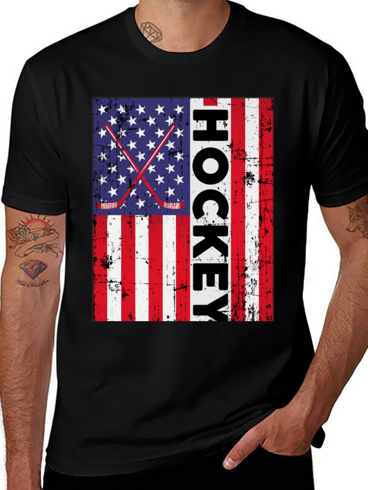 Hockey USA Flag T-Shirt