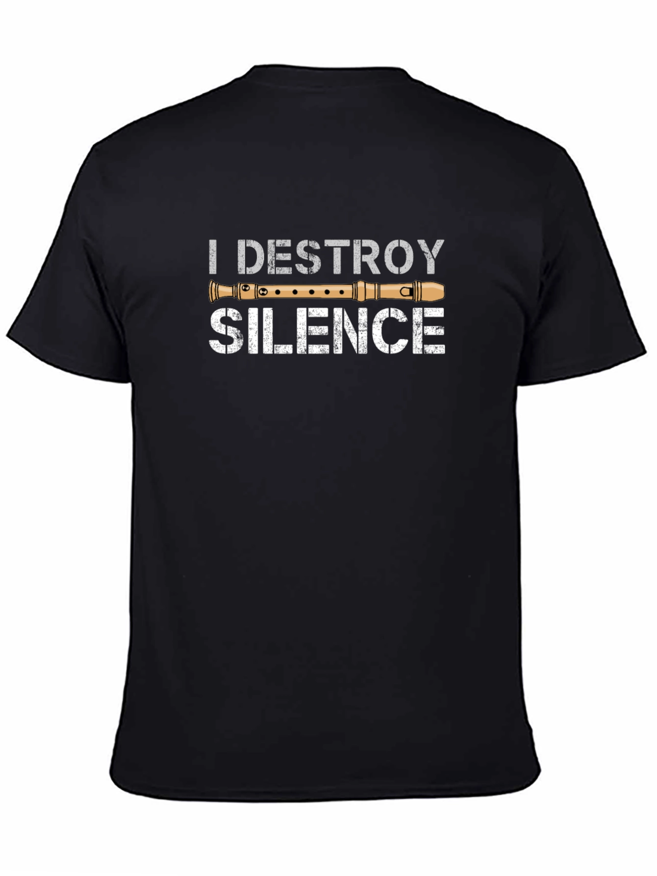 I Destroy Silence T-Shirt Music Lover Tee