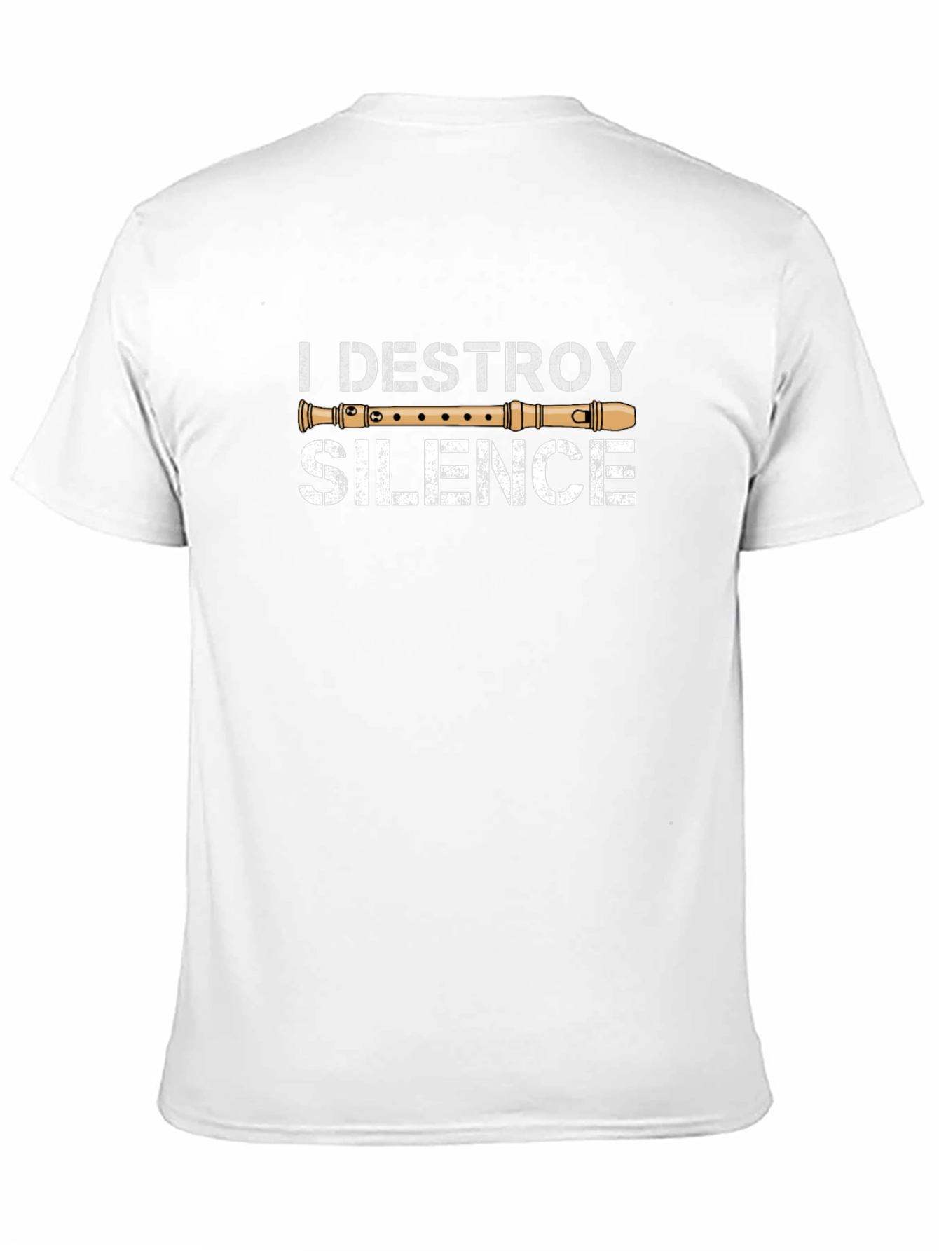 I Destroy Silence T-Shirt Music Lover Tee