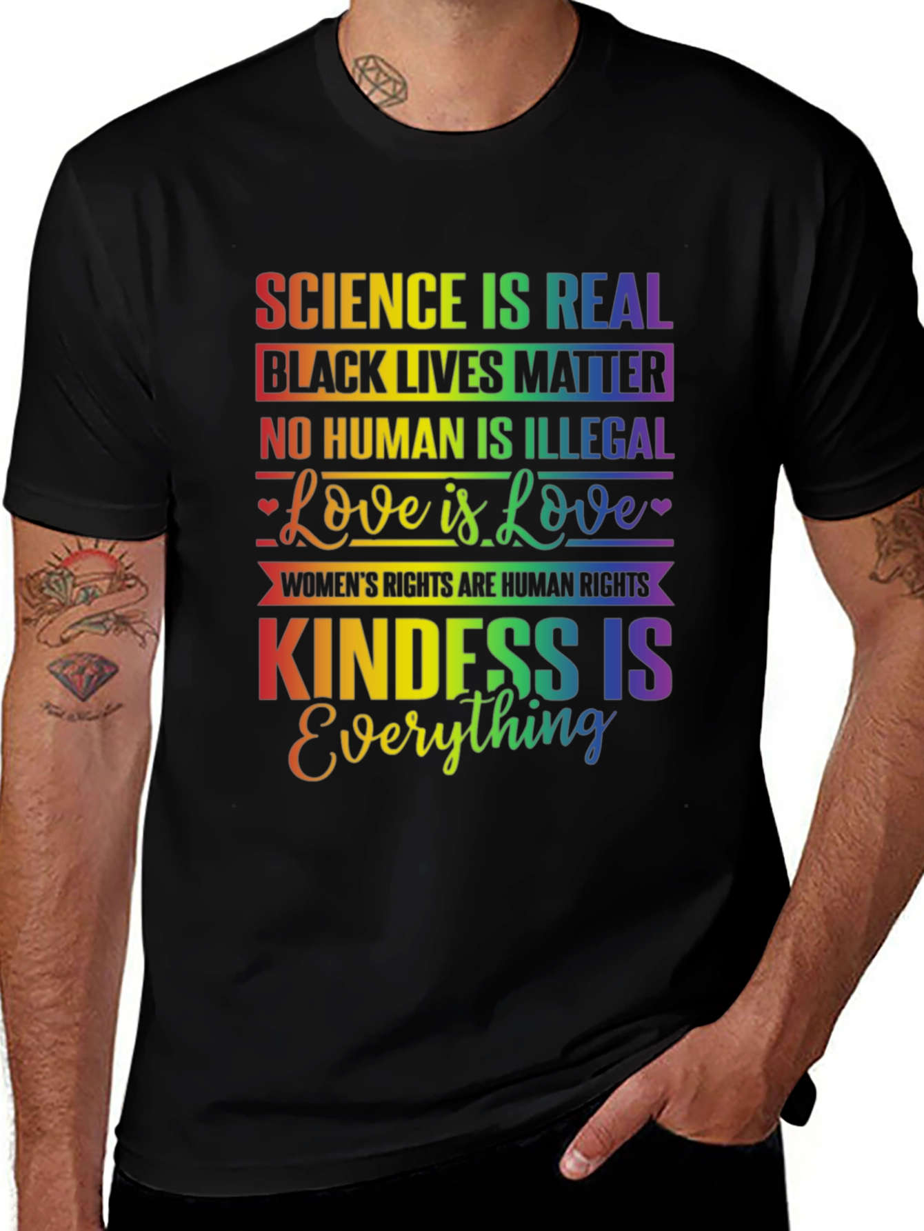 Equality & Kindness Graphic Tee