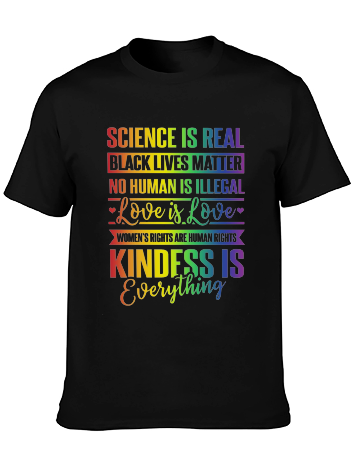 Equality & Kindness Graphic Tee