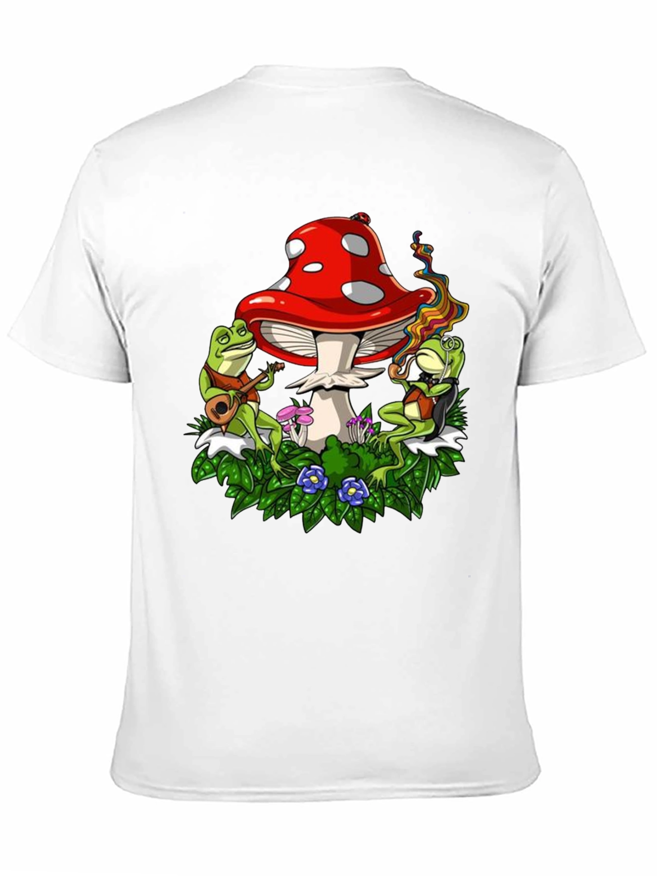 Mushroom Frog Music Graphic Tee