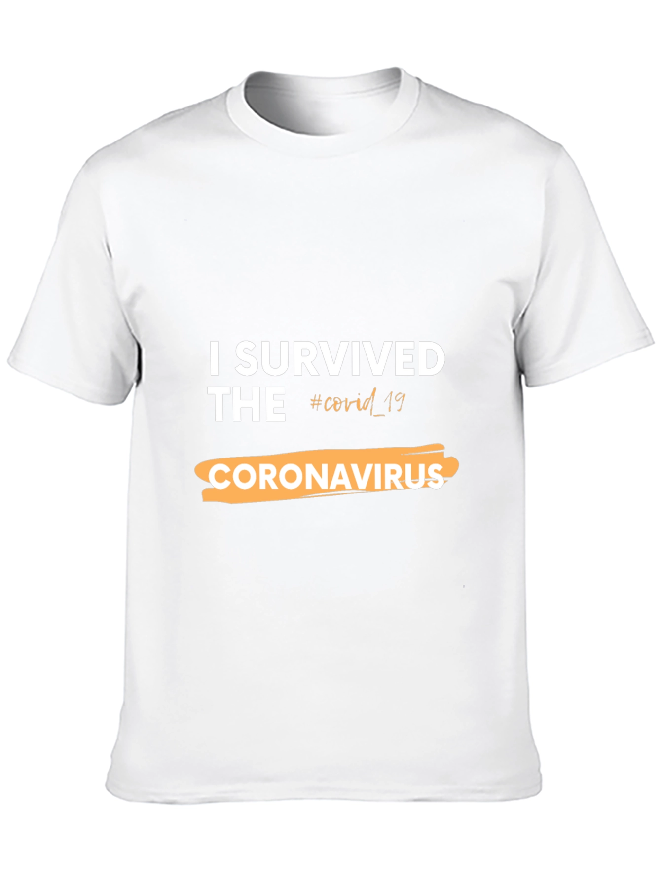 I Survived COVID-19 Black T-Shirt