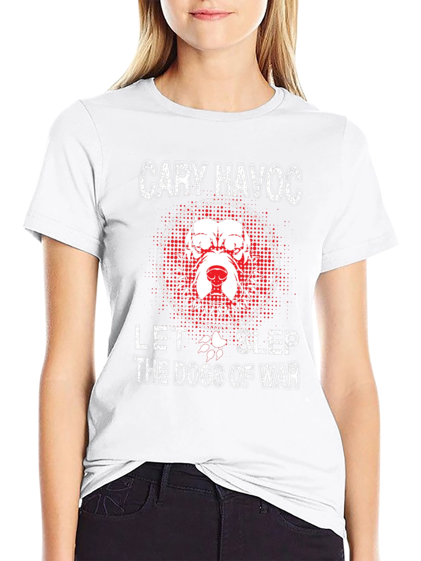 Cary Havoc Dog of War Graphic Tee