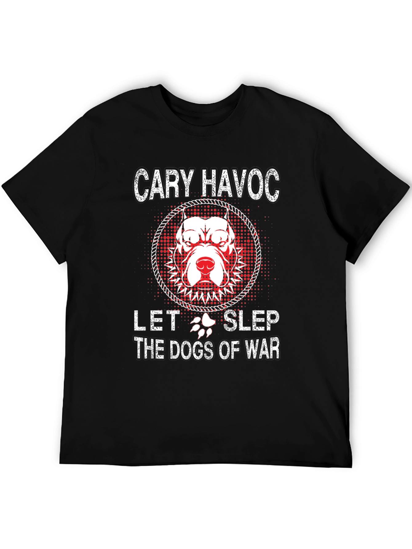Cary Havoc Dog of War Graphic Tee