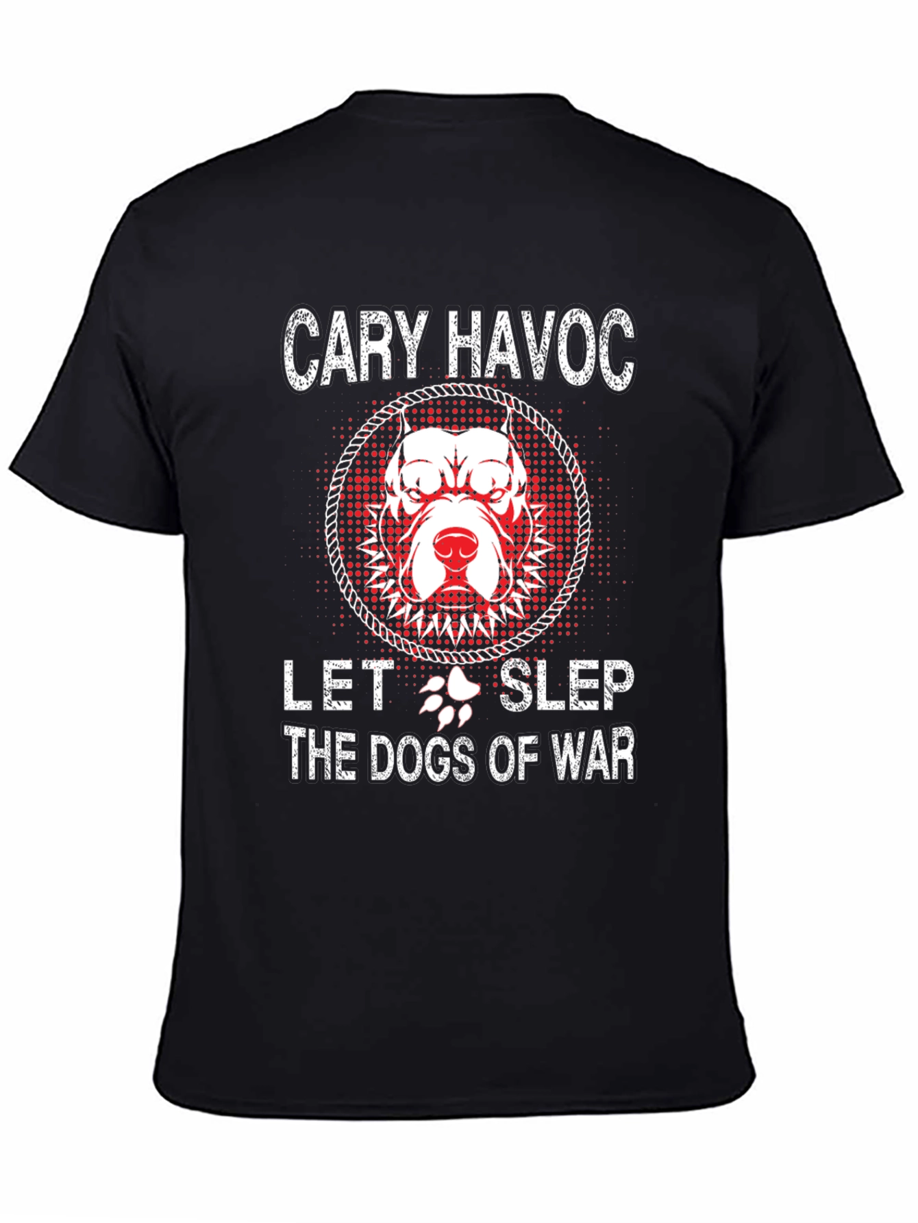 Cary Havoc Dog of War Graphic Tee