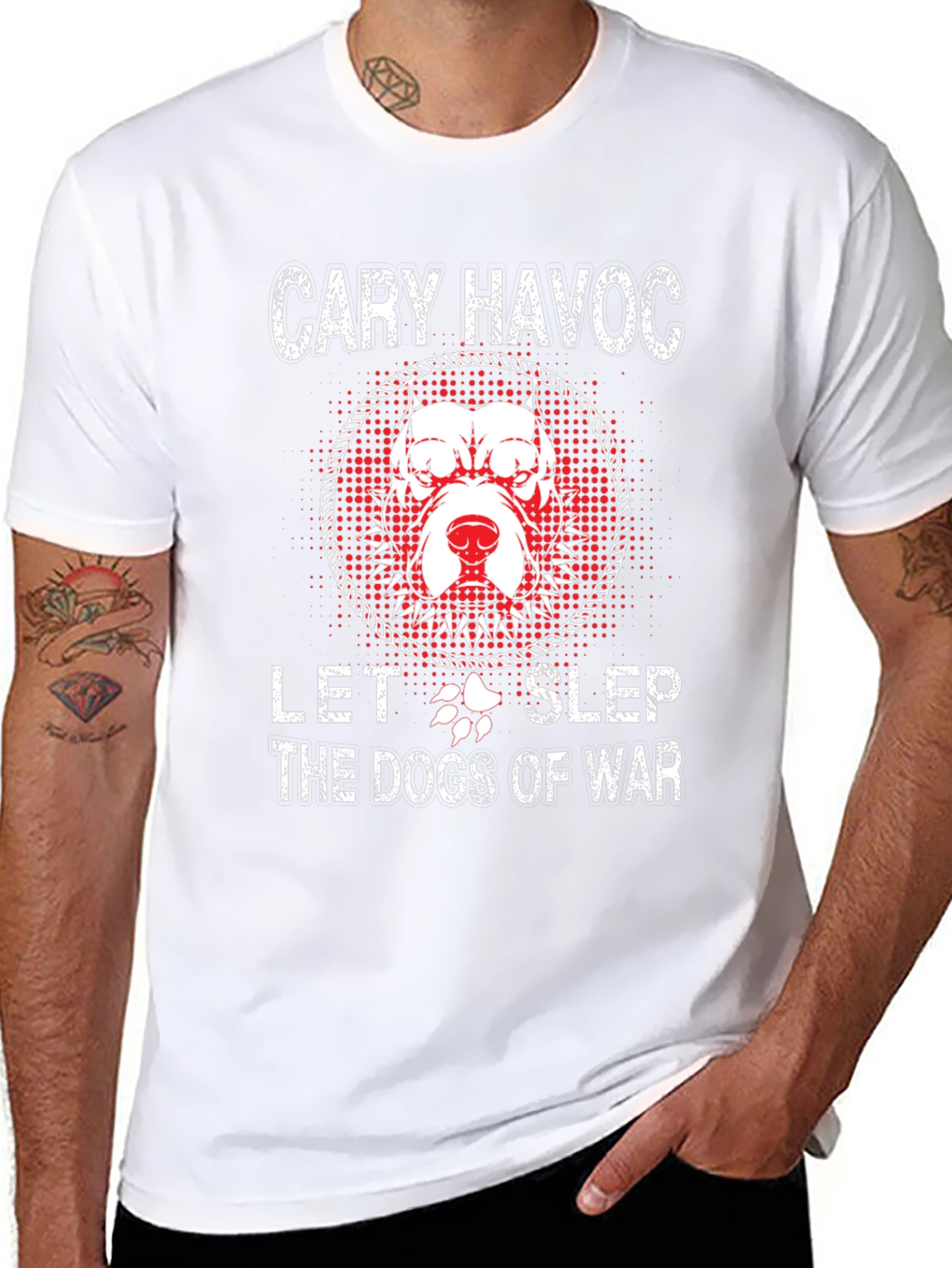 Cary Havoc Dog of War Graphic Tee