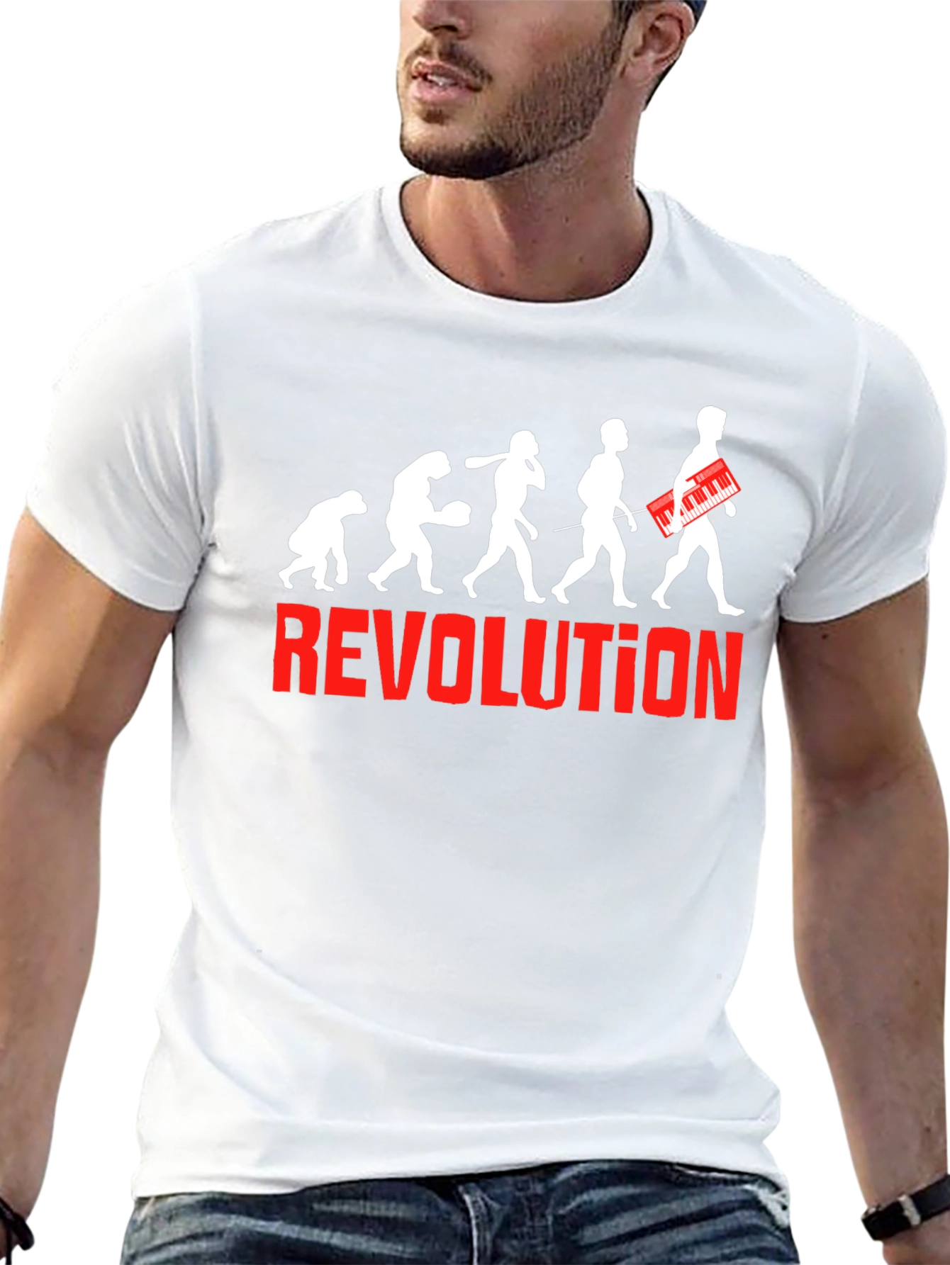 Evolution of Music Revolution T-Shirt